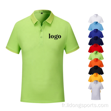 T-shirt de polo décontracté sport confortable d&#39;été